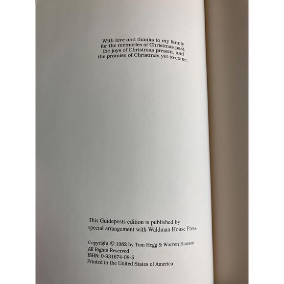 1982 A Cup of Christmas Tea by Tom Hegg, Illustrated by Warren Hanson - Picture 2 of 6